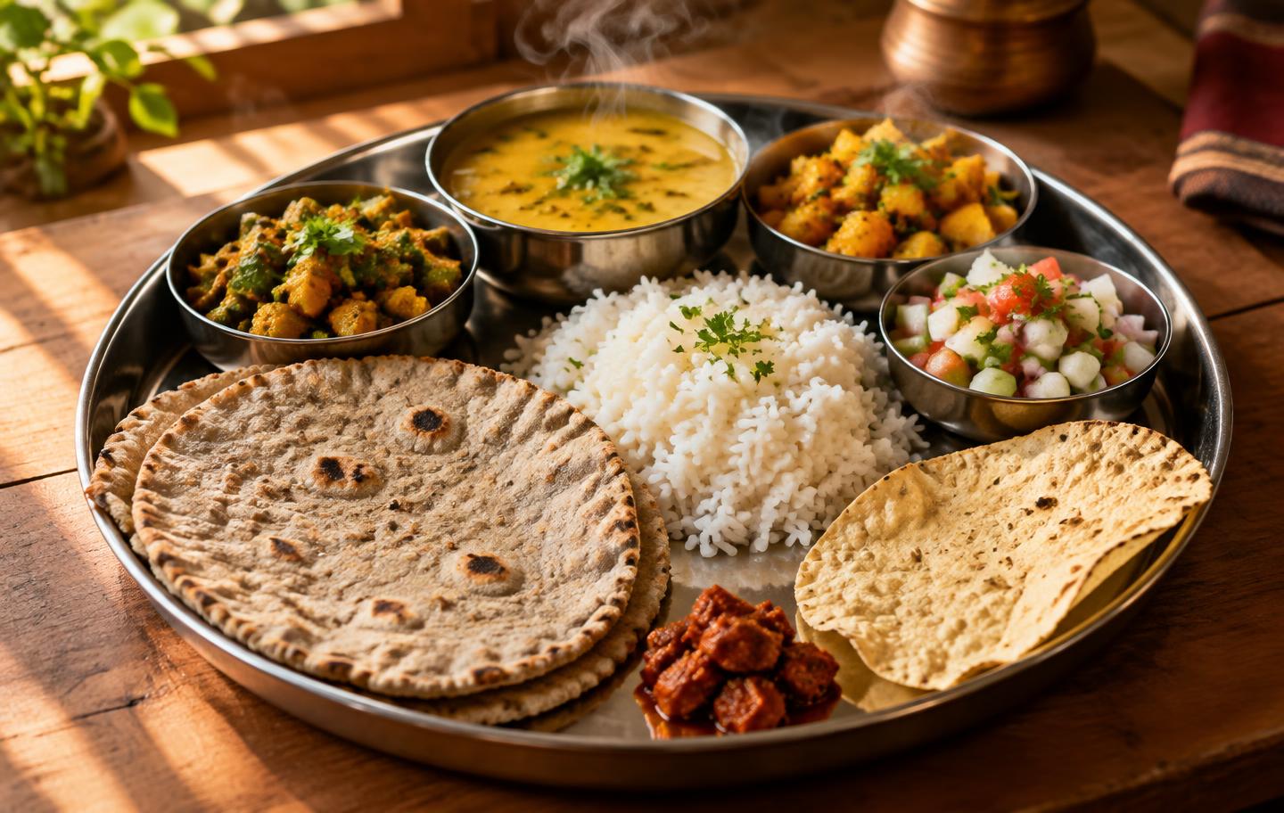 मेसवाली ताई – घरगुती महाराष्ट्रीय थाळी